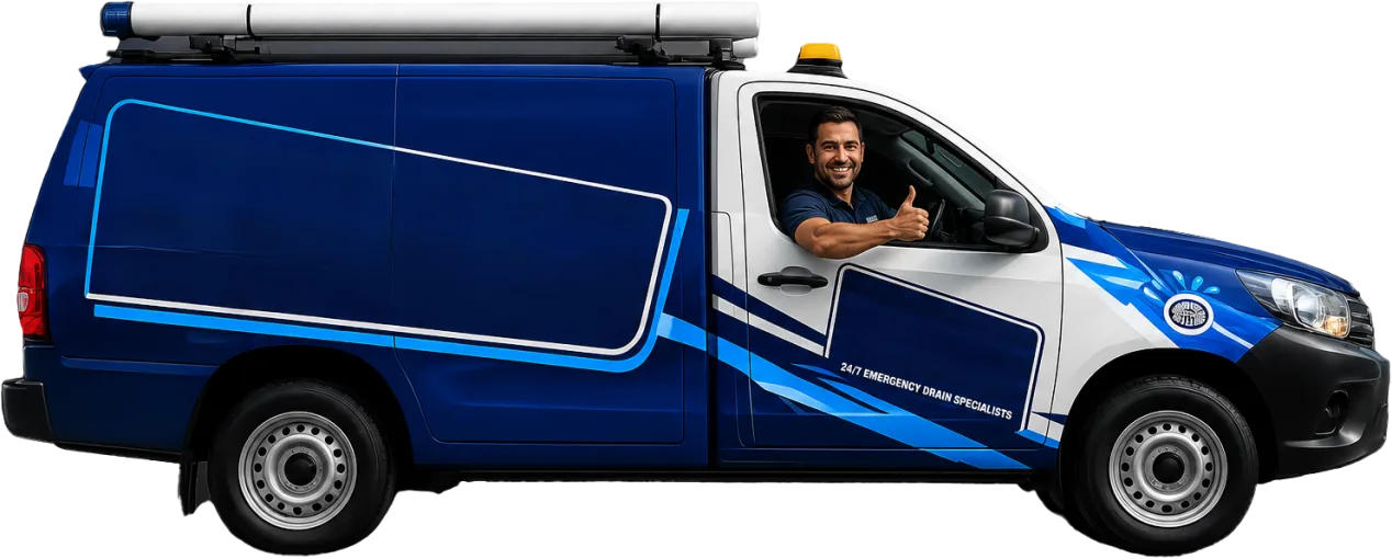 Service van parked on a Bella Vista street
